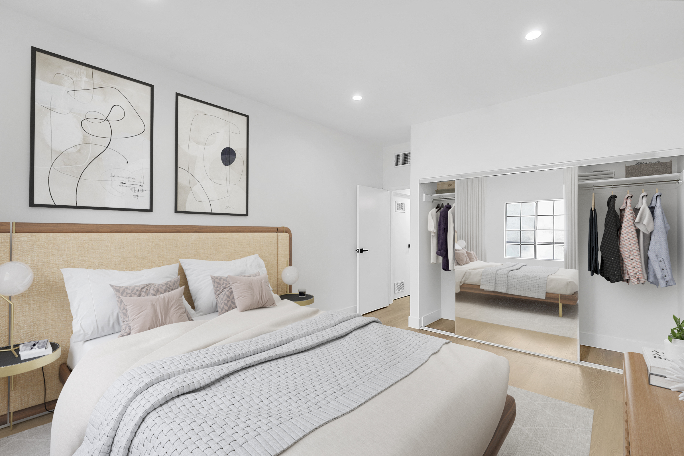 2062 Dracena Apartments Bedroom